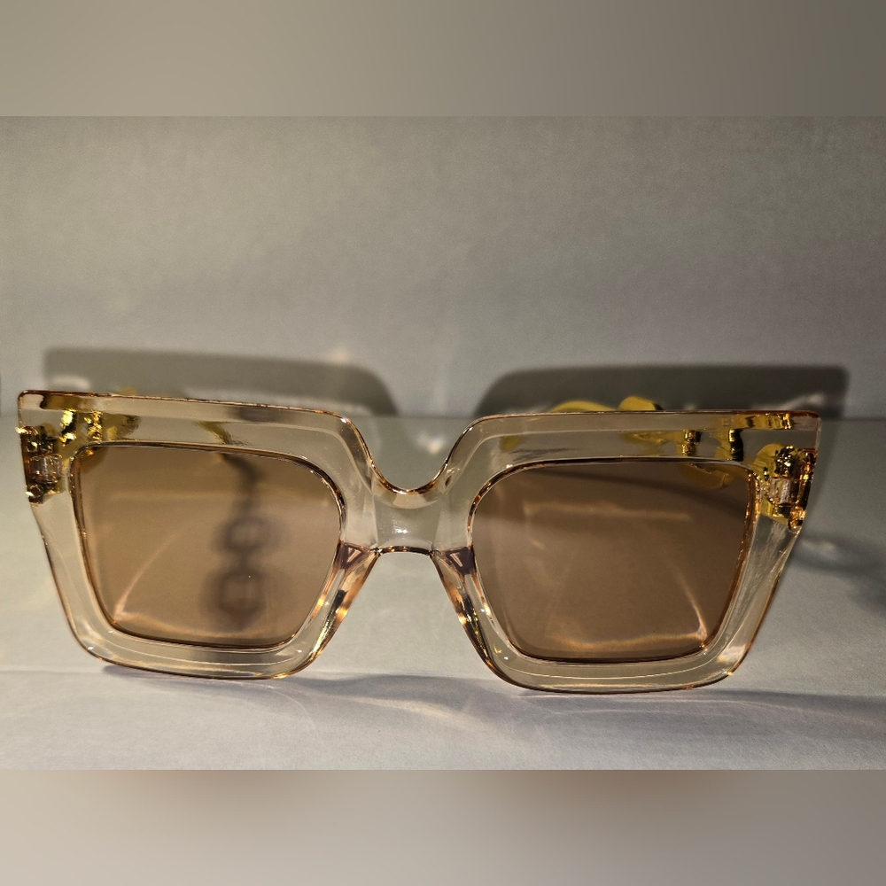 Stylish Women's Sunglasses Set - Black, Leopard, and Tan - Picture 6 of 7
